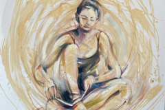 Girotondo-3-danzante-2026-olio-su-tela-60x60-