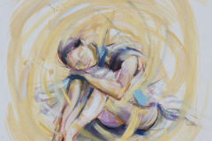 Girotondo-3-danzante-2026-olio-su-tela-60x60