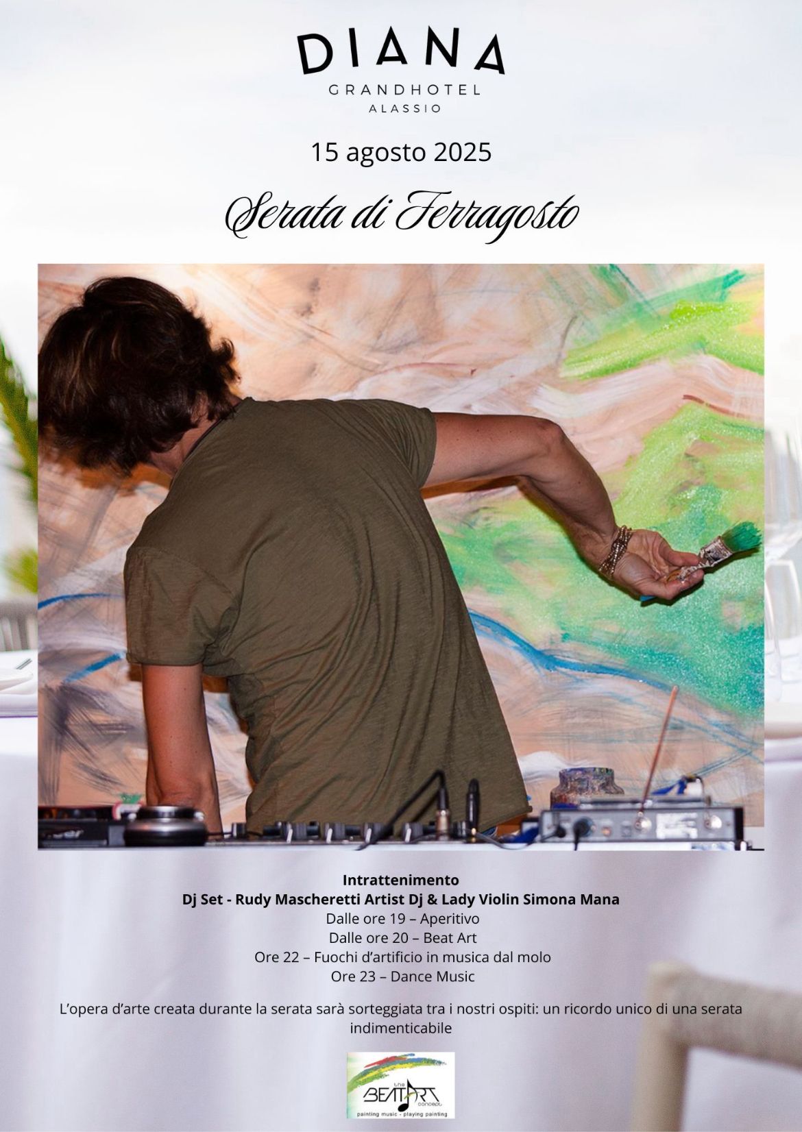 Ferragosto al Diana Grandhotel di Alassio